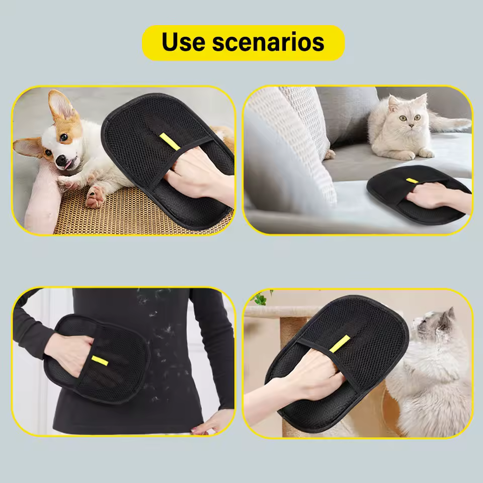 Pet Hair Remover Gloves